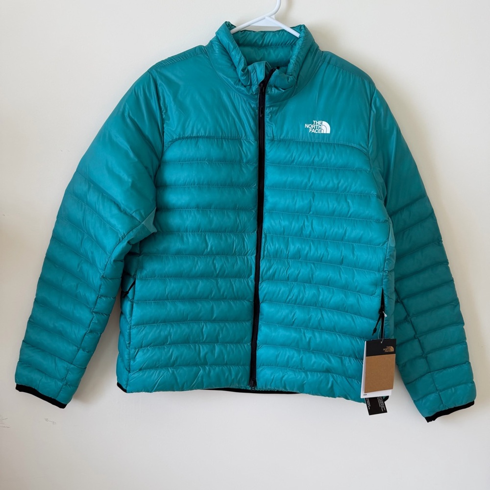 The North Face Blue/Green Terra Peak Puffer Jacket Size XL NWT